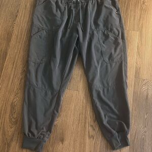 Gray Beyond Scrubs Jogger Scrub Pants
